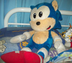 23 inch Sega World Sonic plush