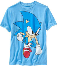 Navy blue Sonic shirt Old Navy
