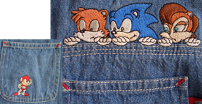 AU Segaworld longsleeve closeup