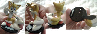 Tails name plate figure (japan)