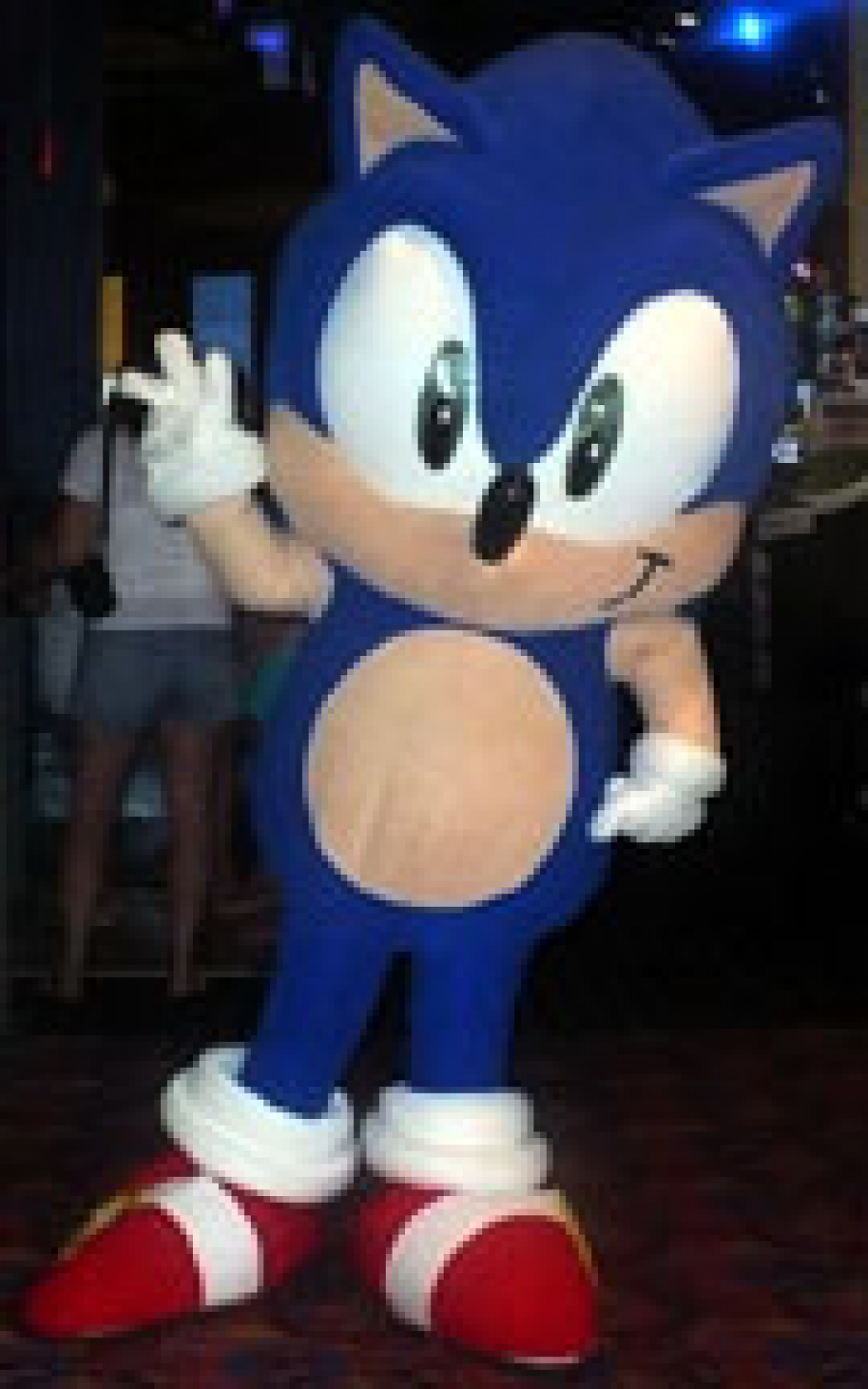 GameWorks arcade Sonic Costume